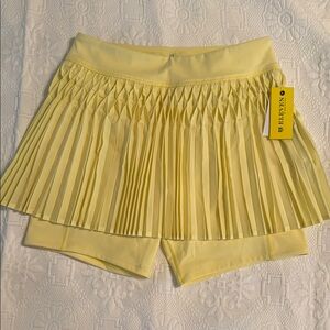 EleVen by Venus Williams Yellow Tennis/ Pickleball Skirt